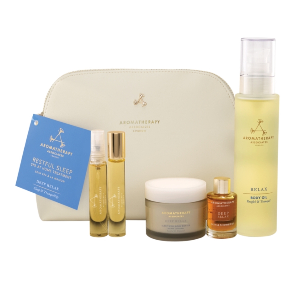 Aromatherapy Associates Restful Sleep Spa at Home Gift Set, NWT